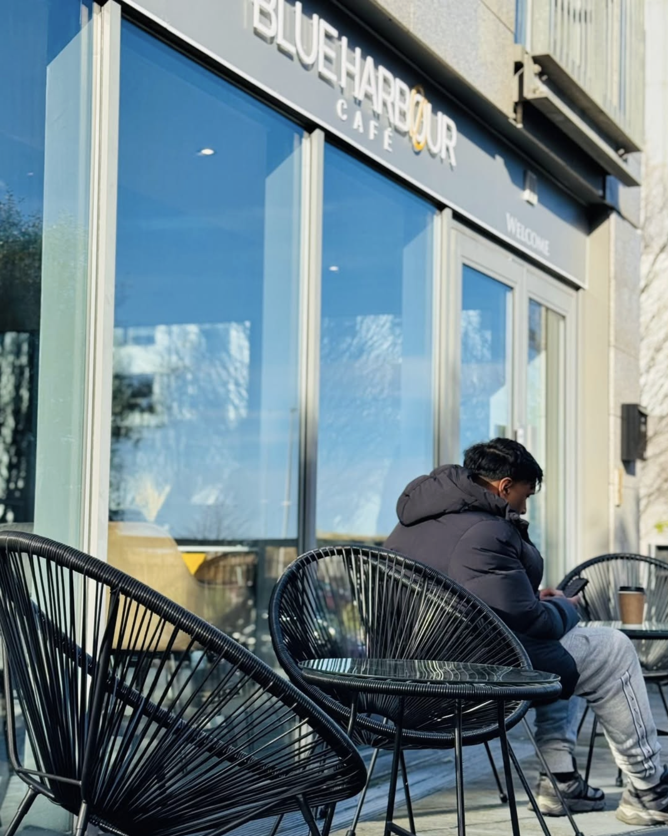 Blue Harbour Café exterior